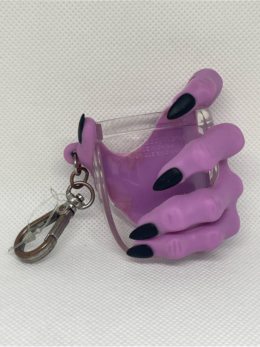 Bath & Body Works Purple Witch Hand Pocketbac Holder Halloween 2022 Retired